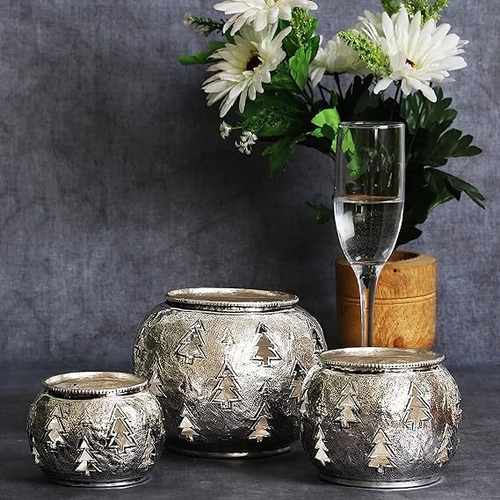 Tealight Candle Holders Hand Crafted, Brass, Make Your Home Beautiful