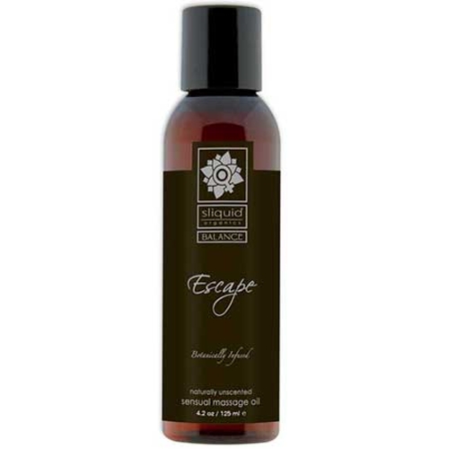 Sliquid Organics Balance Massage Oil Escape (Unscented) 4.2oz