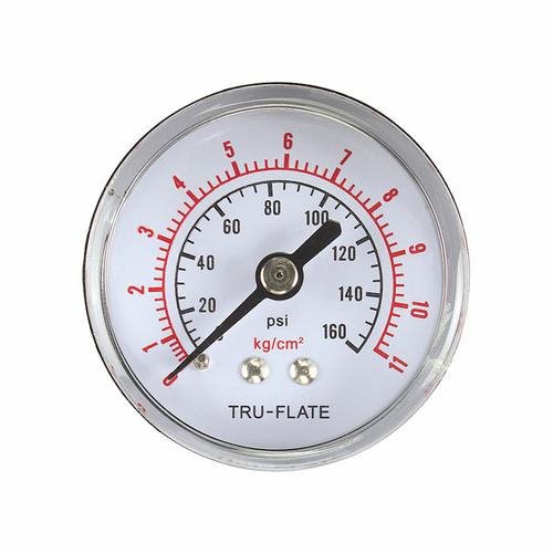 Plews 24804 0.25 in. Air Line Gauge 0-300 PSI