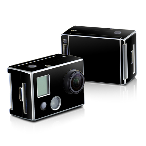 DecalGirl GPH2-SS-BLK GoPro HD Hero2 Skin - Solid State Black