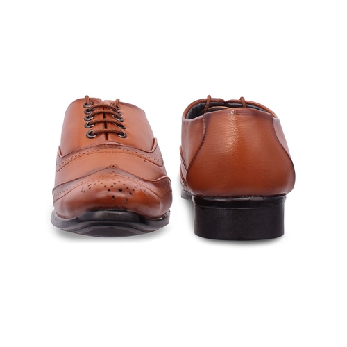 Generic Men Tan Brown Color Synthetic Leather