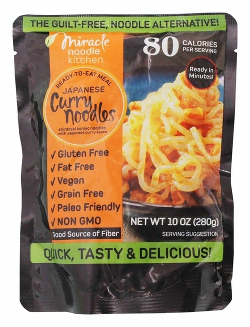 Miracle Noodle 295856 280 g Meal Japn Curry Noodles Ready to Eat, 