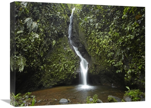 Global Gallery GCS-396708-1824-142 18 x 24 in. Waterfall in the Milpe 