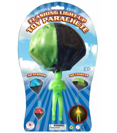 Aeromax A-LUP Lashing Light-Up Tangle Free Toy Parachute