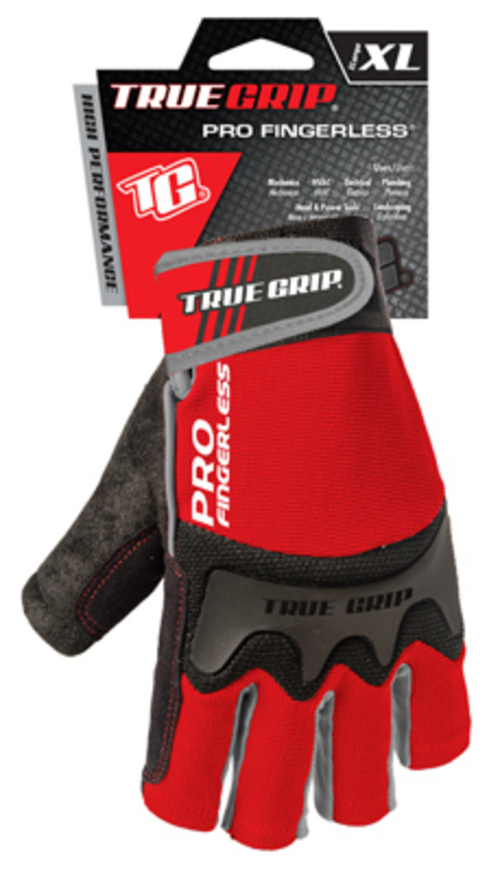 Big Time Products 9864-23 Pro Fingerless Gloves- Knuckle Protection - 