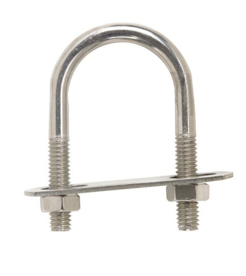 Hampton 02-3450-208 U-Bolt Stainless Steel Zince  0.312 x 1.38 x 2.5 i