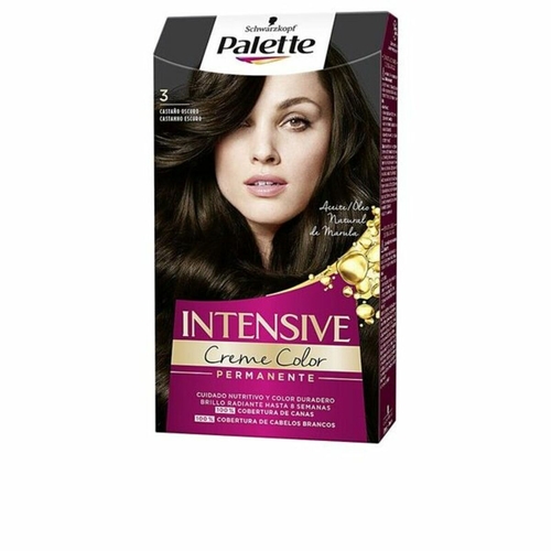 Permanent Dye Palette Intensive 3 Schwarzkopf Palette Intensive Dark