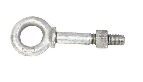 Baron 22213 0.37 x 2.5 in. Galvanized Eyebolt