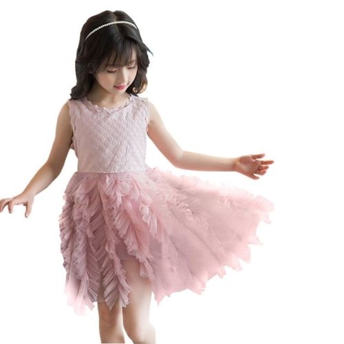Little Girls Layered Tulle Dress Kids Baby Girl