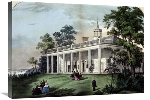 Global Gallery GCS-277184-30-142 30 in. Home of Washington Art Print -