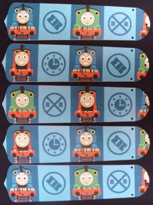 Ceiling Fan Designers 52SET-KIDS-TTETP Thomas Tank Engine Train Percy 