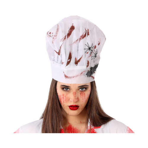 Hat Bloody 11 x 11 x 8 cm White