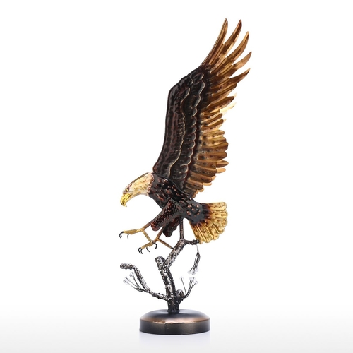 Bald Eagle Sculpture Modern Iron Ornaments Taste