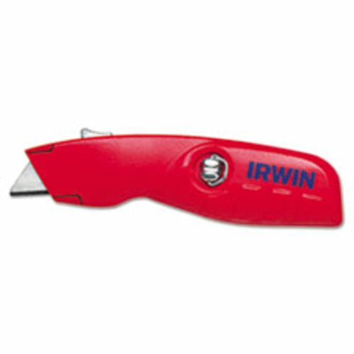 Irw 2088600 Self-Retracting Safety Knife- 1 Retractable Blade - Red &