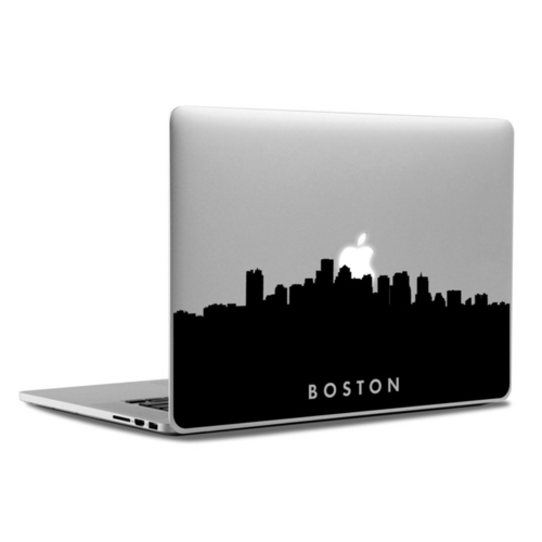 DecalGirl MBD-BOSTON MacBook Decal Plus Stickers - Boston Skyline