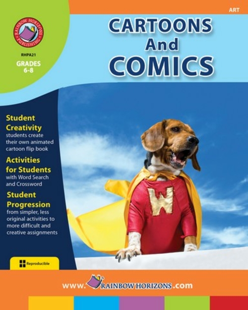 Rainbow Horizons A21 Cartoons & Comics - Grade 6 to 8