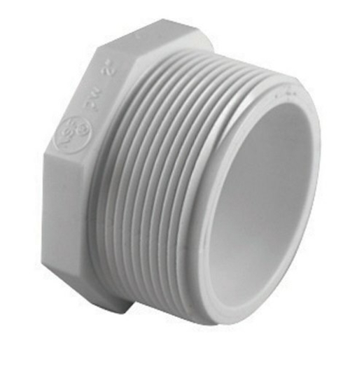 Charlotte Pipe & Foundry PVC021130800 0.75 in. PVC Pipe Plug MPT -
