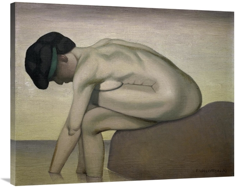 Global Gallery GCS-283277-40-142 40 in. The Bather Art Print - Felix V