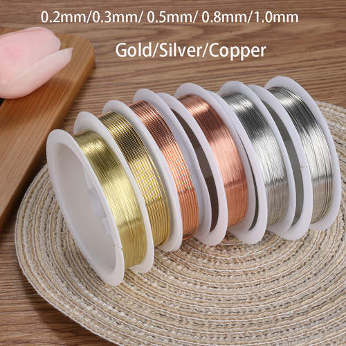 2019NEW 0.2 1MM 15g DIY Sturdy Alloy Copper Wire