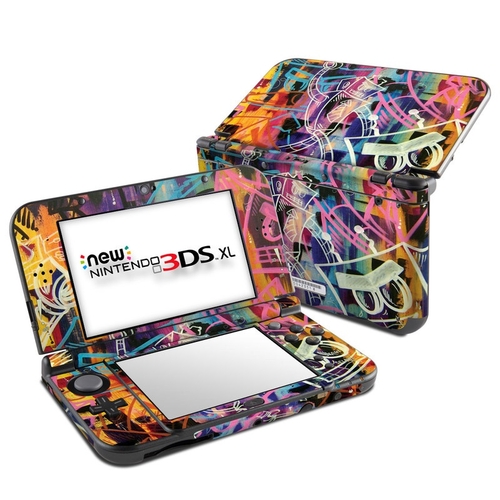 DecalGirl N3D5X-ROBOTR Nintendo New 3DS XL 2015 Skin - Robot Roundup