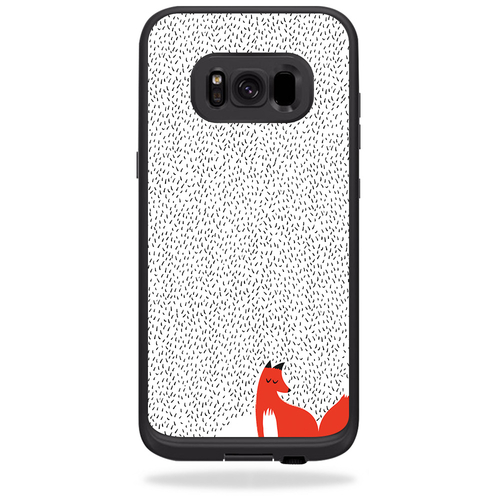 MightySkins LIFSGS8-black grass Skin for Lifeproof Samsung Galaxy S8 F