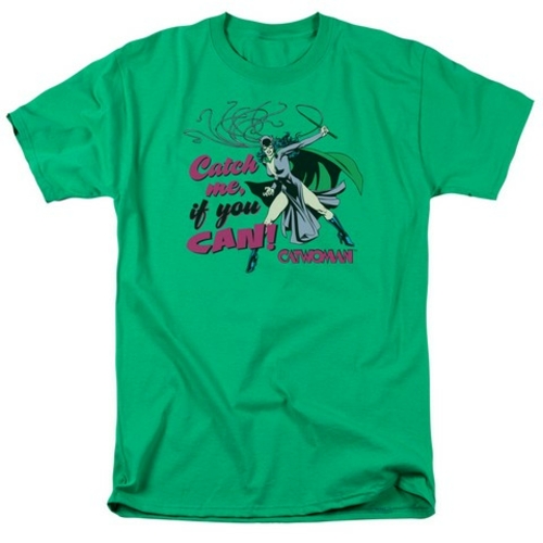 Trevco Dc-Catch Me - Short Sleeve Adult 18-1 Tee - Kelly Green- 4X