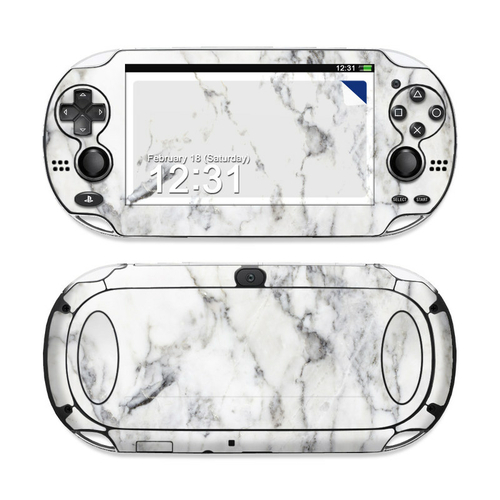 DecalGirl SPSV-WHT-MARBLE Sony PS Vita Skin - White Marble