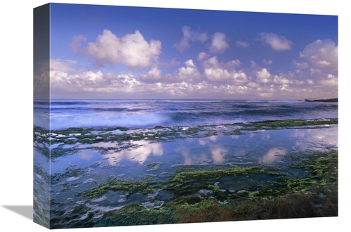 Global Gallery GCS-396336-1216-142 12 x 16 in. Tidepools & Waves at Ho