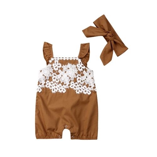 Newest Style 2Pcs Newborn Baby Girl Floral