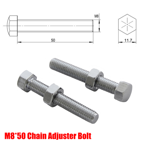M8 Chain Adjuster Bolt for Yamaha YZ 125 250 250F