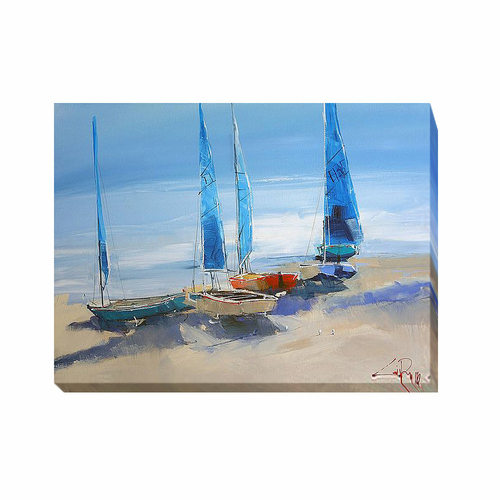 Artistic Home Gallery 3040K5694IG Before The Sail by Craig T. Penny Pr