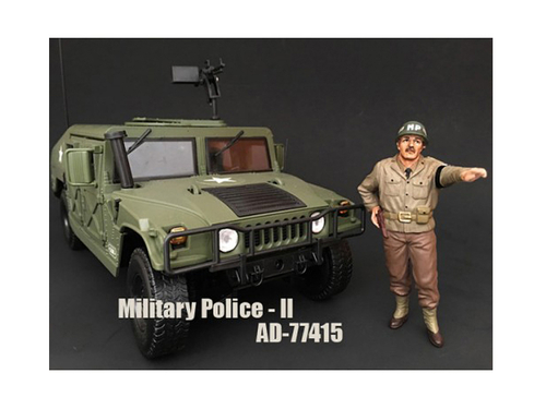 WWII Military Police Figure II For 1:18 Scale Models by American