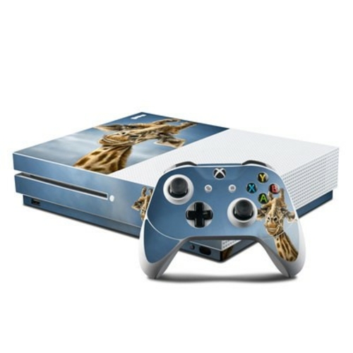 DecalGirl XBOS-GIRAFFETOTEM Microsoft Xbox One S Console & Controller 