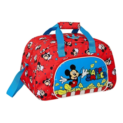 Sports bag Mickey Mouse Clubhouse Happy SMiles Red Blue (40 x 24 x 23