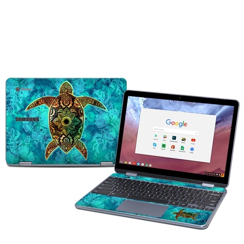 DecalGirl SCP8-SACDHON Samsung Chromebook Plus 2018 Skin - Sacred Honu