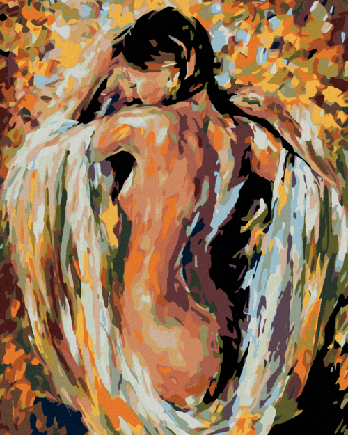 Paint by Numbers - IRISES IN A VASE