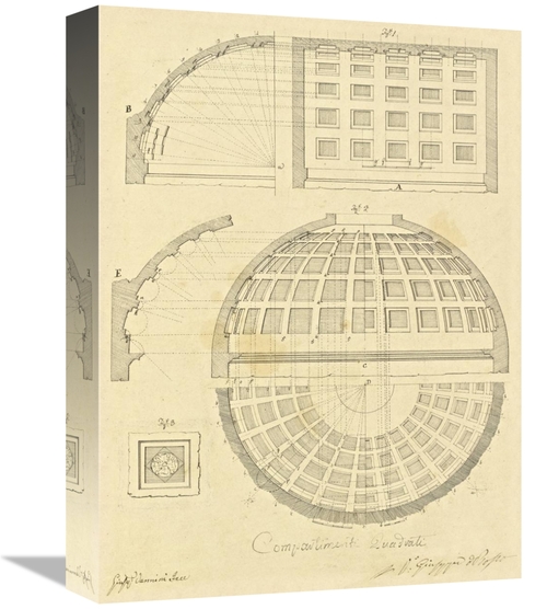 Global Gallery GCS-453962-1216-142 12 x 16 in. Plate 42 for Elements o