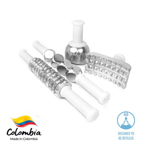 Metal Therapy Refillable Full Body Massagers Kit | Cryotherapy