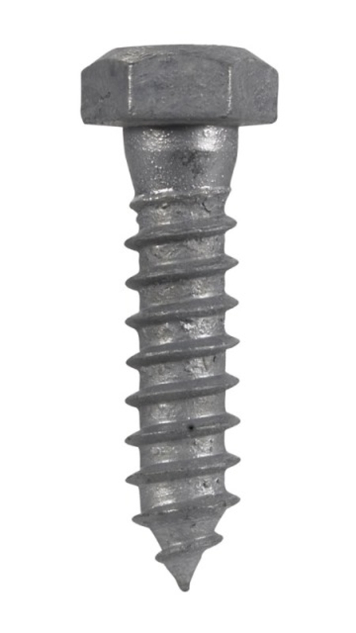 Hillman 812086 0.5 x 2 in. Galvanized Hex Head Lag Bolt