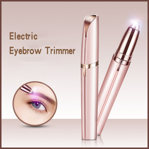 Rechargeable Painless Eye Brow Epilator Mini Electric Eyebrow Trimmer