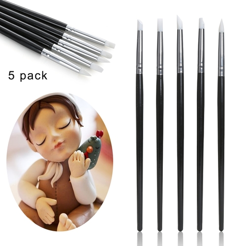 5pcs Pastry Painting Shaping Pens Fondant Cake