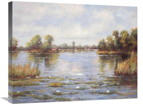 Global Gallery GCS-130149-2228-142 22 x 28 in. Tranquil Reflections Ar