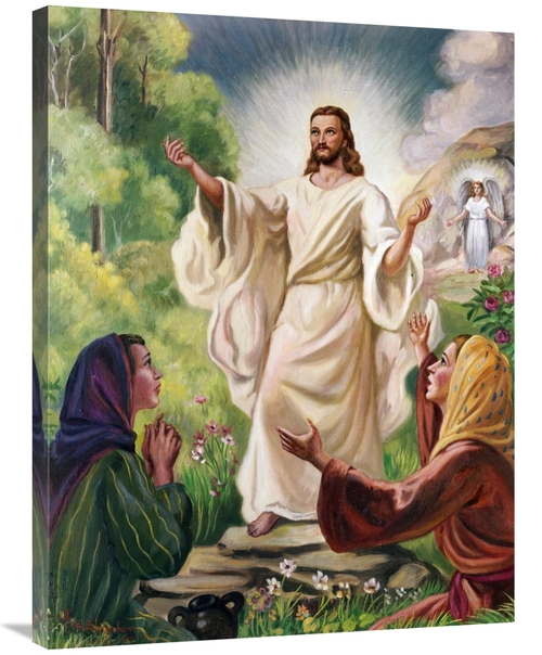 Global Gallery GCS-276724-36-142 36 in. Jesus Has Risen Art Print - Vi