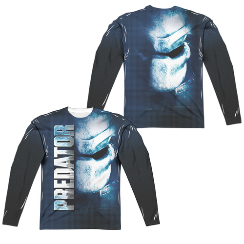 Trevco TCF306FB-ALPP-6 Predator & Mask Front & Back Print Long Sleeve 