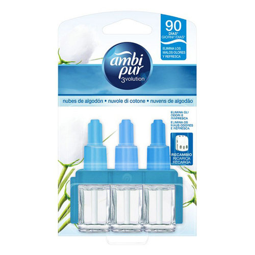 Electric Air Freshener Refills Ambi Pur 3Volution Nubes de Algodón 20