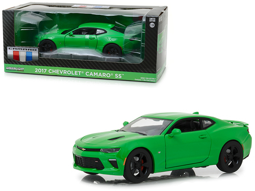 2017 Chevrolet Camaro SS Krypton Green 1/24 Diecast Model Car by