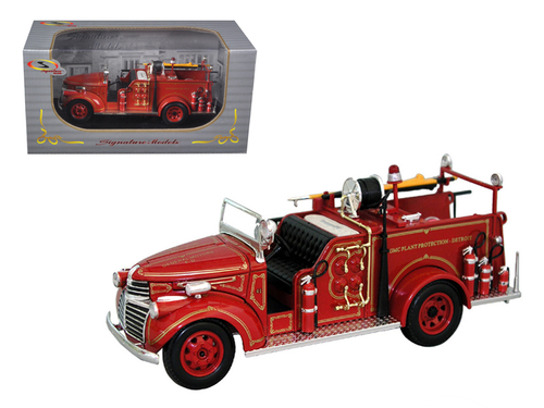 1941 GMC Fire Engine Truck Red 1/32 Diecast Model Car by Signature
