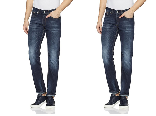 Men Modern Cotton Lycra Stretchable JeansPACK OF 2 (Size-L)