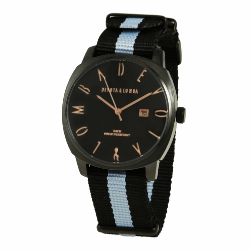 Devota & Lomba DL008MSPBKGR- watch man quartz