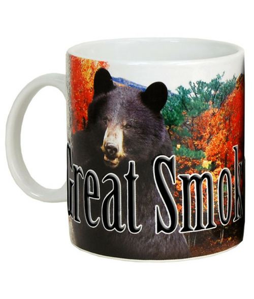 Americaware SMSMT04 Smoky Mountains 18 oz Full Color Releif Mug